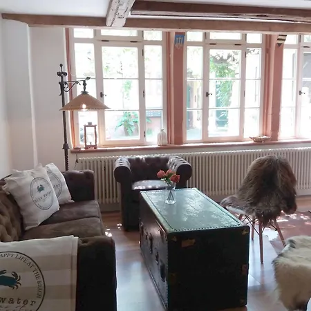 Apartment Historischer Adelshof Am Marktplatz, Atelier 70 M² *
