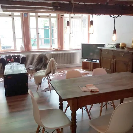 Appartement Historischer Adelshof Am Marktplatz, Atelier 70 M²