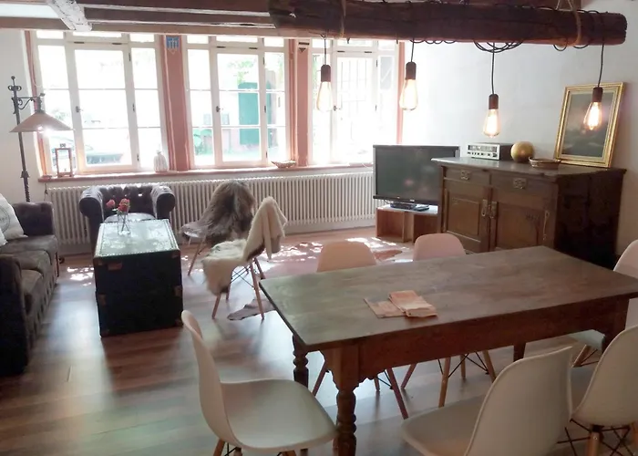 Appartement Historischer Adelshof Am Marktplatz, Atelier 70 M²